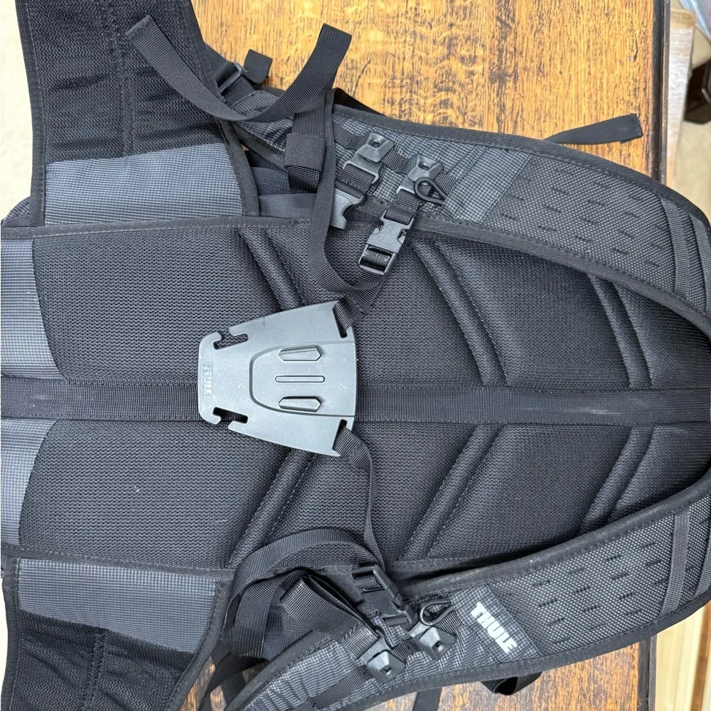 Thule Black and Blue Camera Backpack